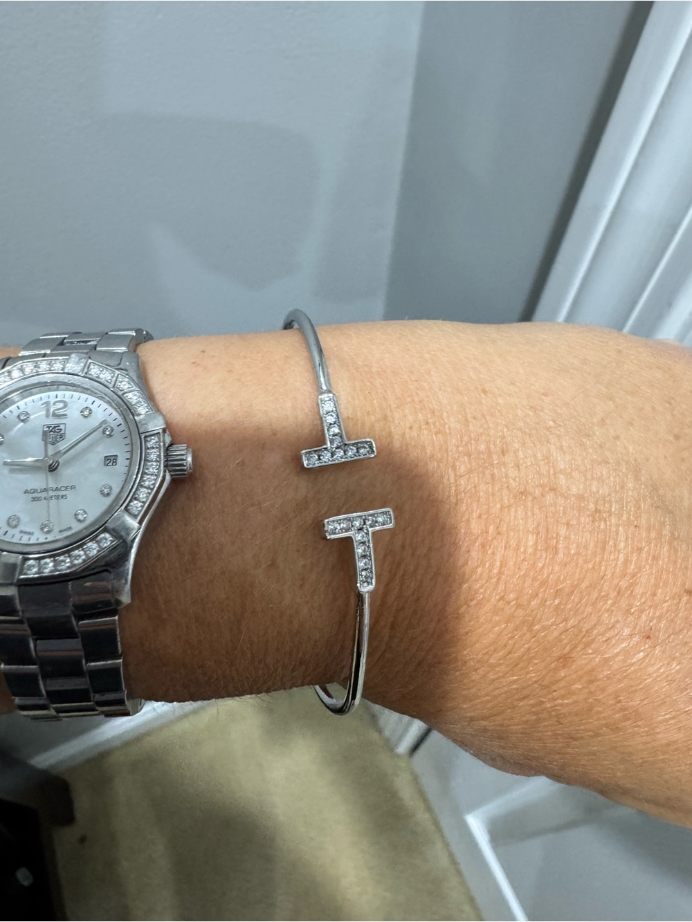 Tiffany TT Double T bracelet - Picture 5 of 6